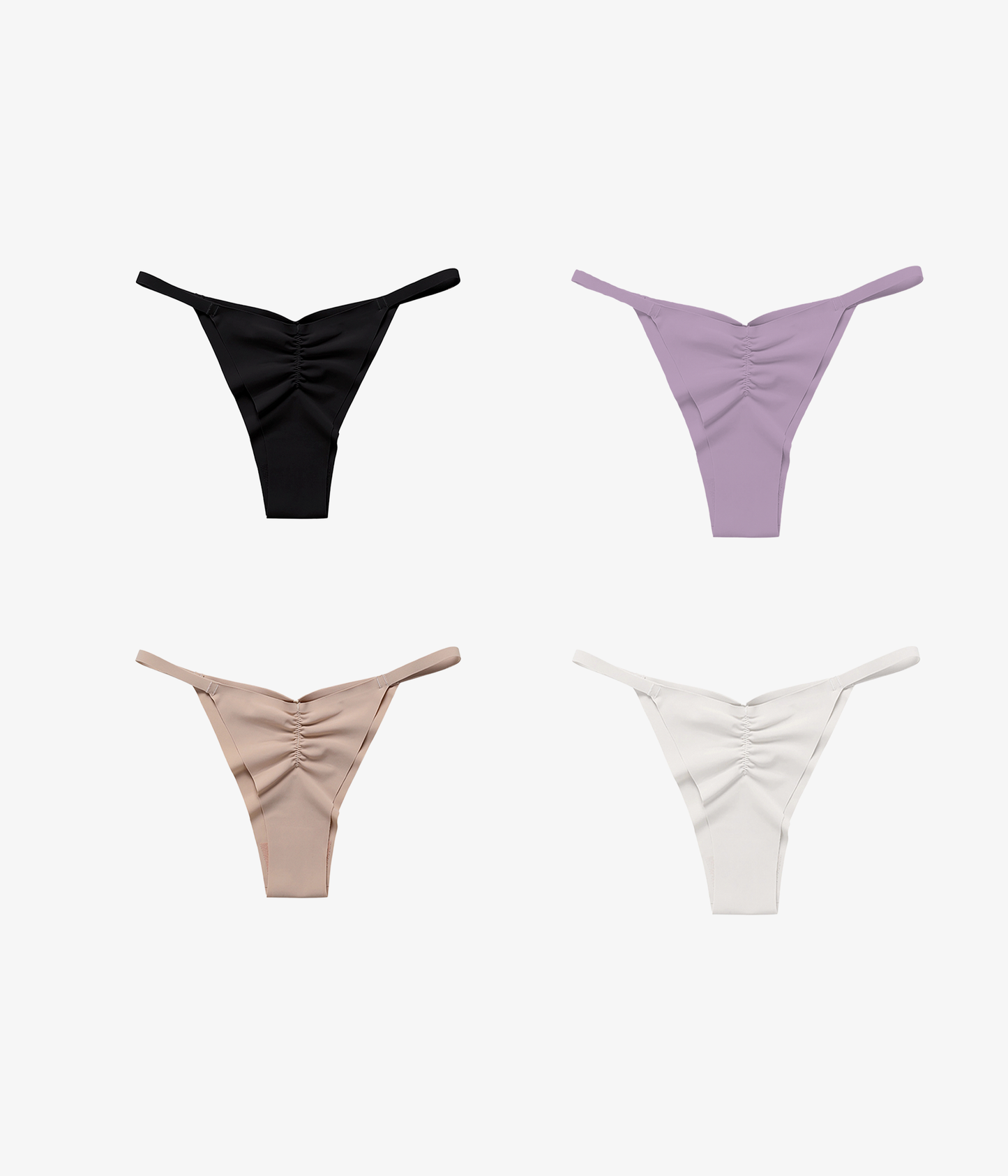 Seamless Tangas Slim (4 piezas)
