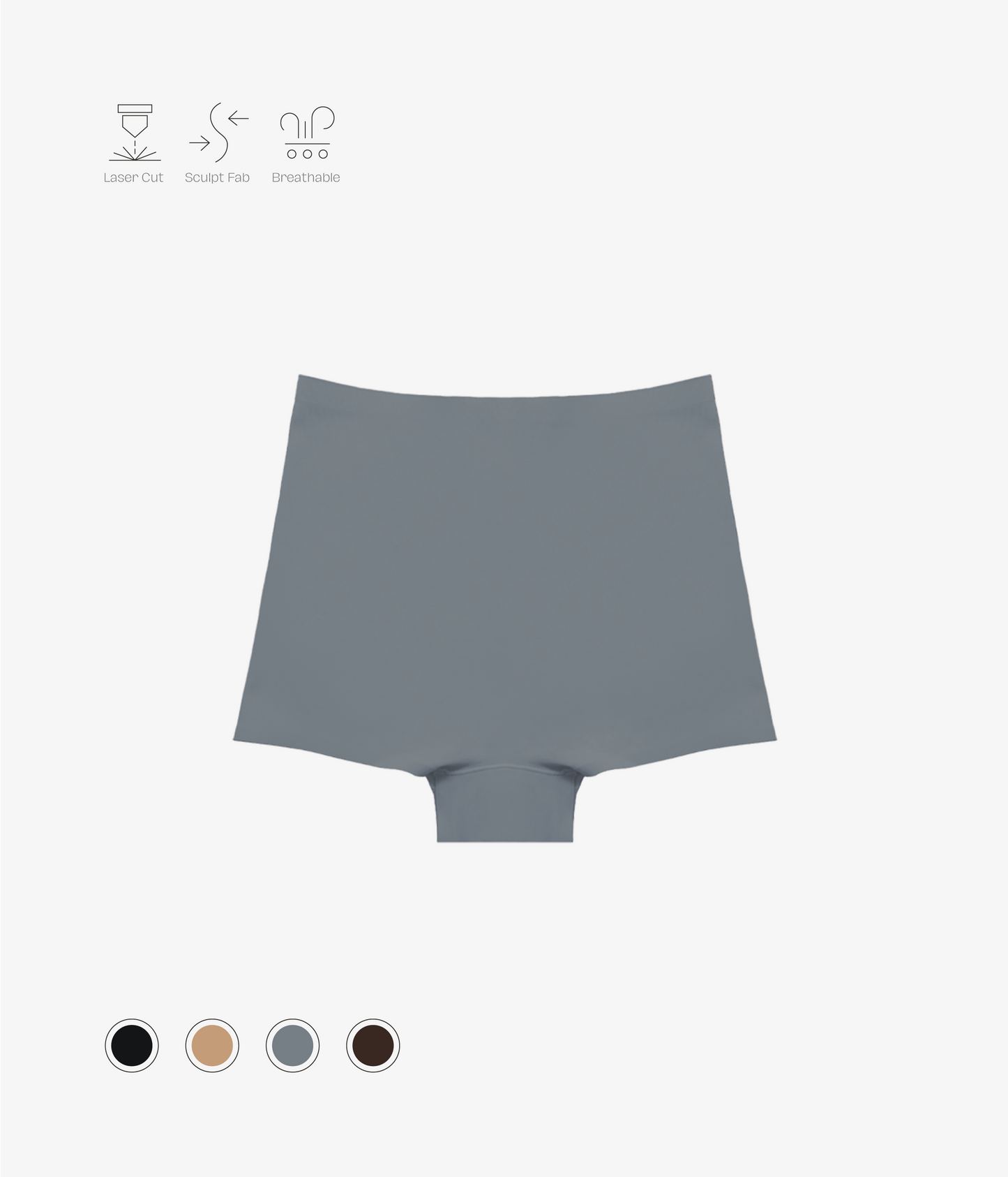 Seamless Cheeky Boxers (4 piezas)