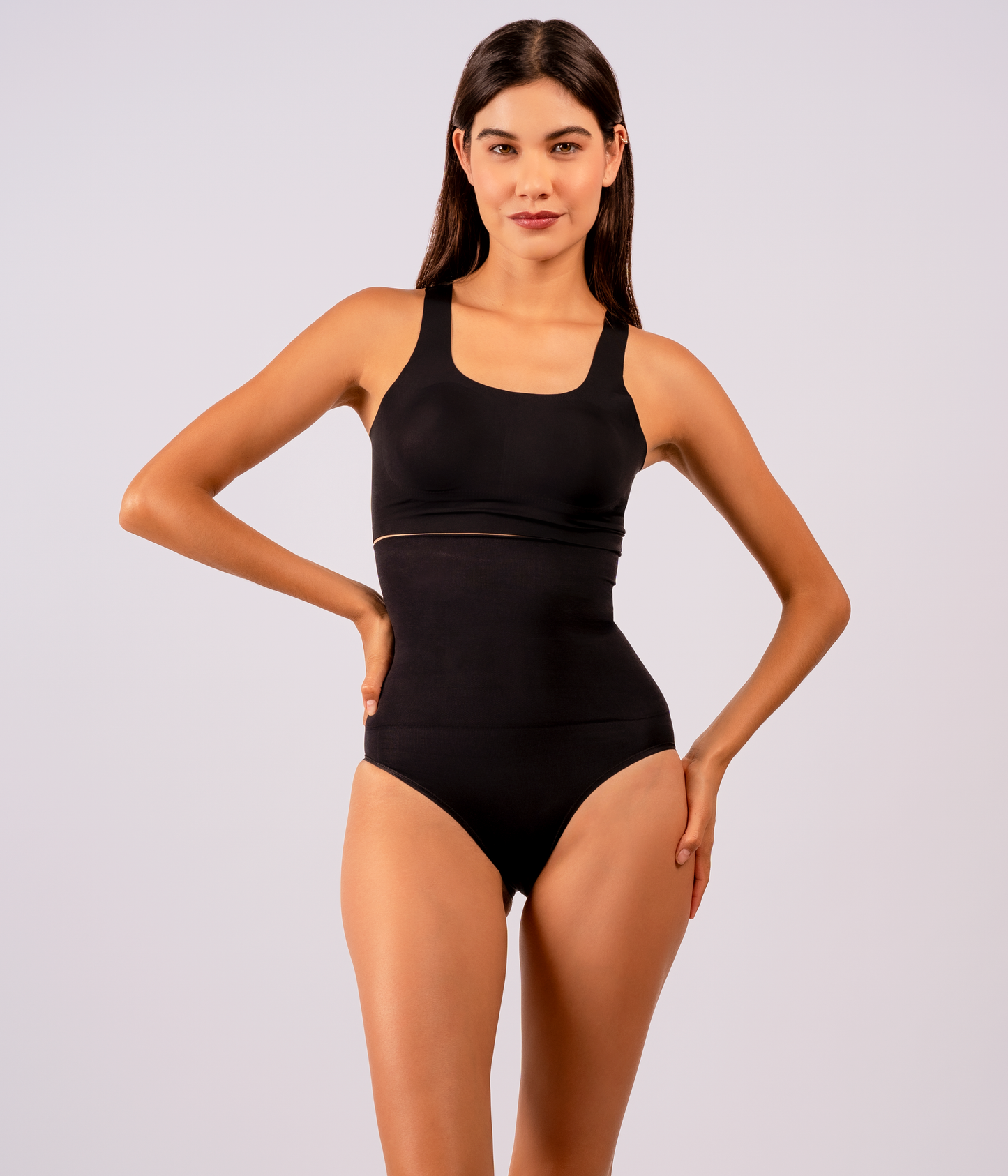 Double Layered High Waisted Shaper