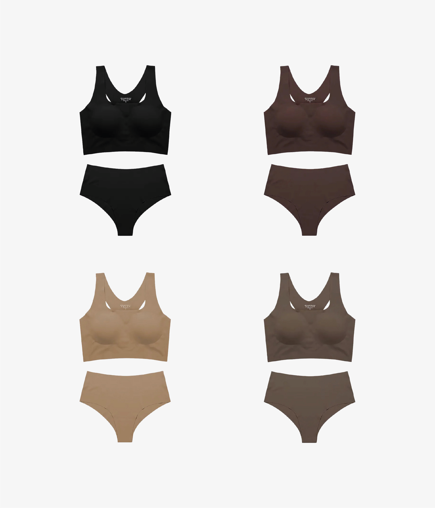 Seamless Set (Bra + High Waist)