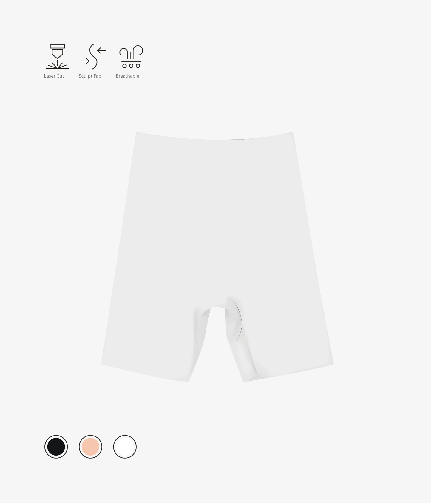 Seamless Biker Undies (2 Piezas)